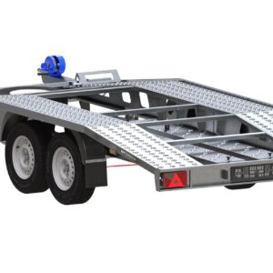 UNITRAILER TEMPO 4520 450 x 200 cm Sattelschlepper mit Doppelkupplung