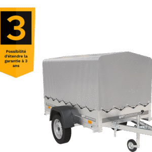 750 kg Kippanhänger mit Domdeckel Garden Trailer 201 KIPP