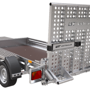 Bauanhänger zum Transport eines Minibaggers – UNITRAILER STARK 3 260