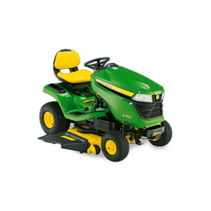 JOHN DEERE X350 Aufsitzmäher mit Seitenauswurf