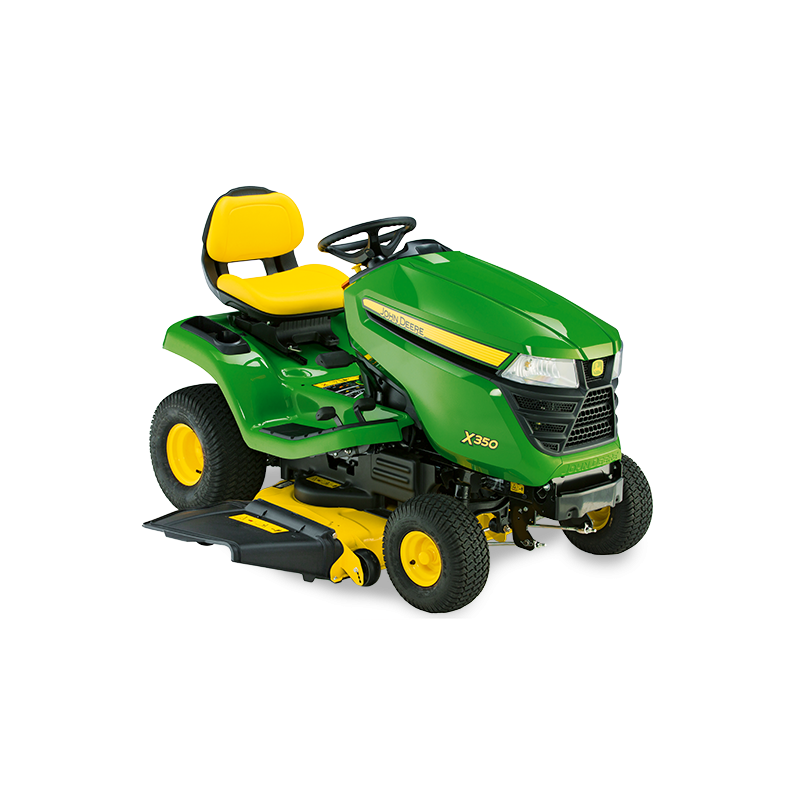 JOHN DEERE X350 Aufsitzmäher mit Seitenauswurf